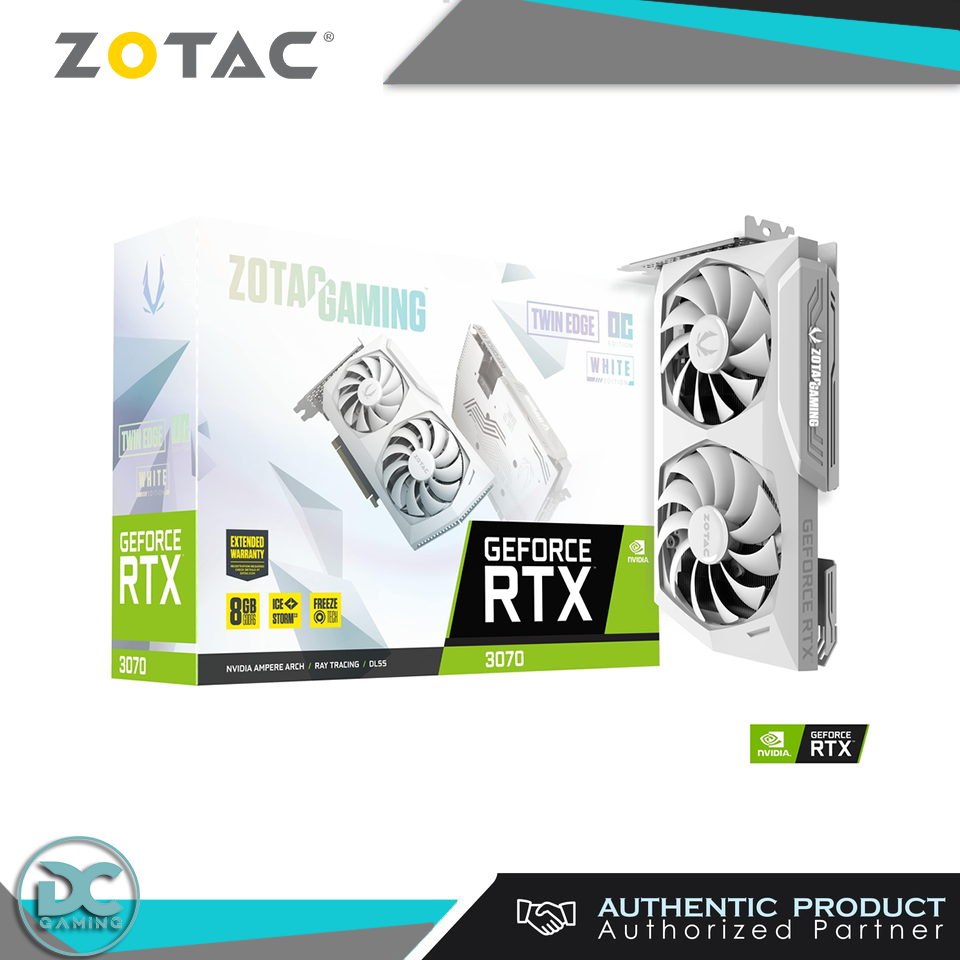 Zotac Gaming GeForce® RTX 3070 Twin Edge OC White Edition